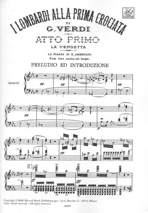 I Lombardi alla prima crociata - Ed. Tradizionale - Opera Completa